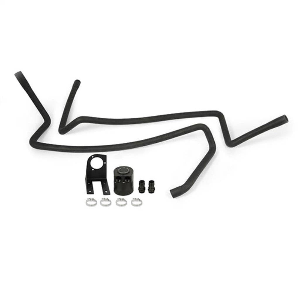 MISHIMOTO MMBCC-F2D-03BE FORD 6.0L Powerstroke Baffled Oil Catch Can Kit, 2003-2007 Photo-0