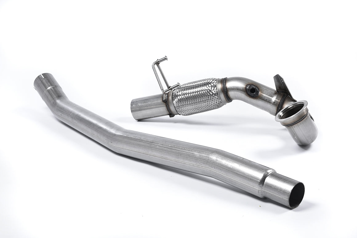 MILLTEK SSXVW348 Large-bore Downpipe and De-cat AUDI A3 2.0 TFSI quattro Sedan 8V (US-only) Photo-0