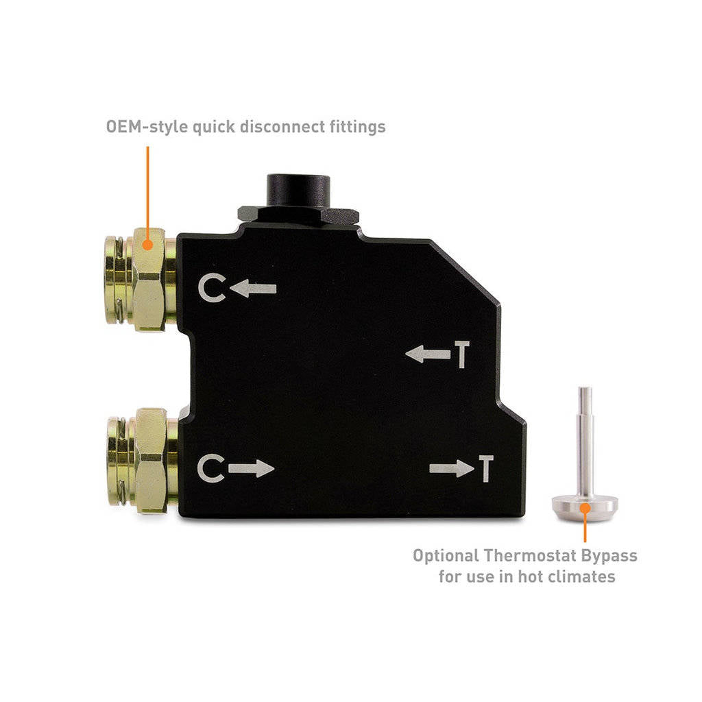 MISHIMOTO MMTC-RAM-TBV DODGE Ram 6.7L Cummins Thermal Bypass Valve Kit, 2013-2018 Photo-1