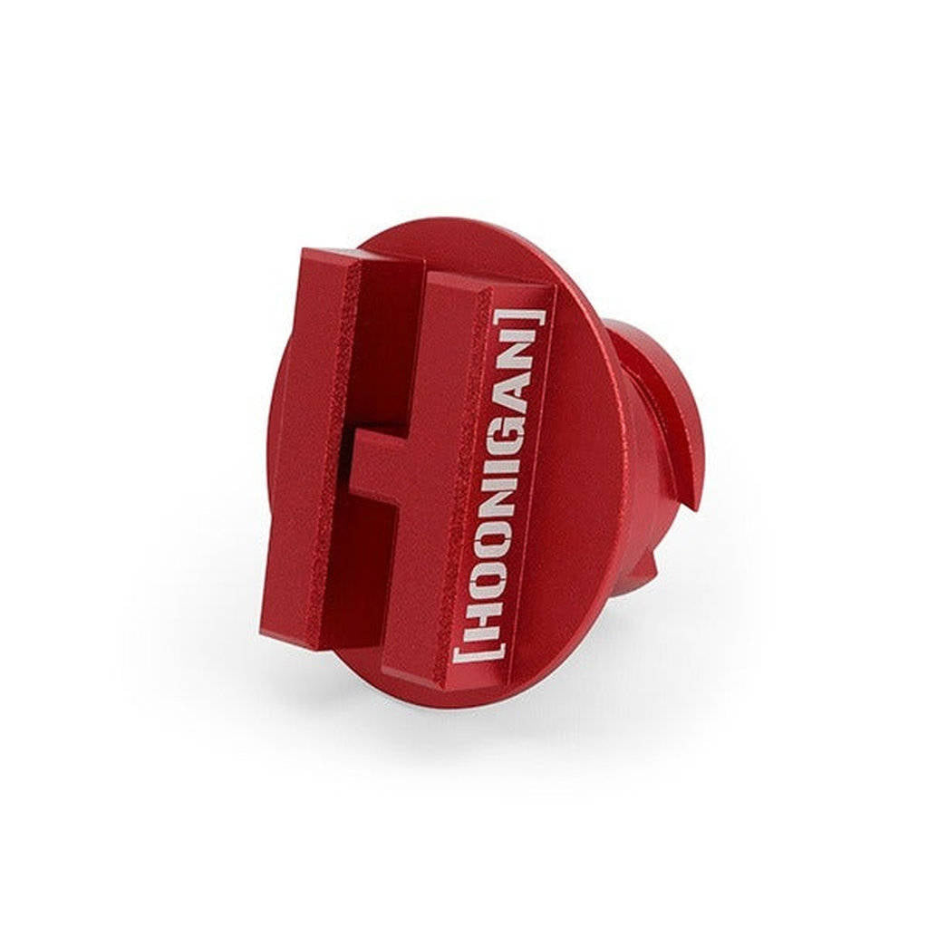 MISHIMOTO MMOFC-LT1-13HRD GM LT1/2.0T EcoTec Hoonigan Oil Filler Cap, 2013+ Red Photo-1