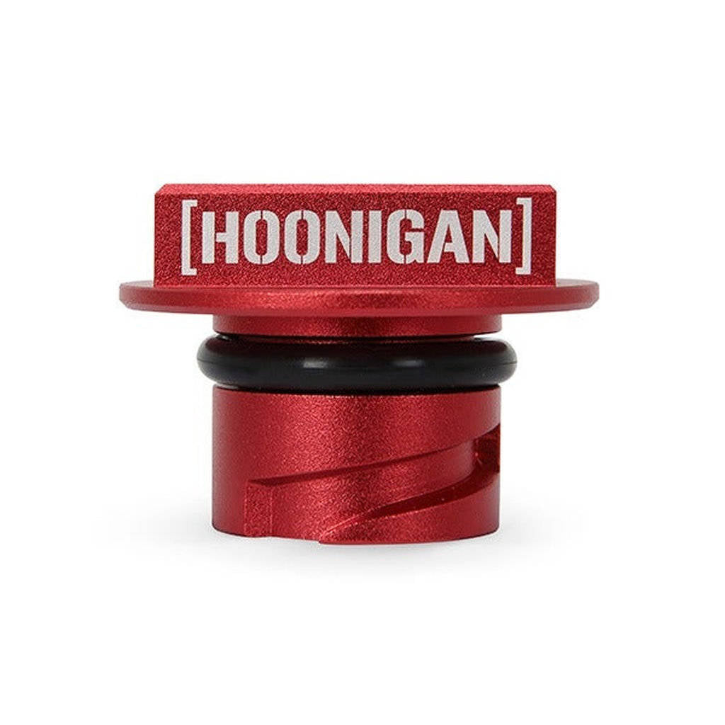 MISHIMOTO MMOFC-LT1-13HRD GM LT1/2.0T EcoTec Hoonigan Oil Filler Cap, 2013+ Red Photo-2