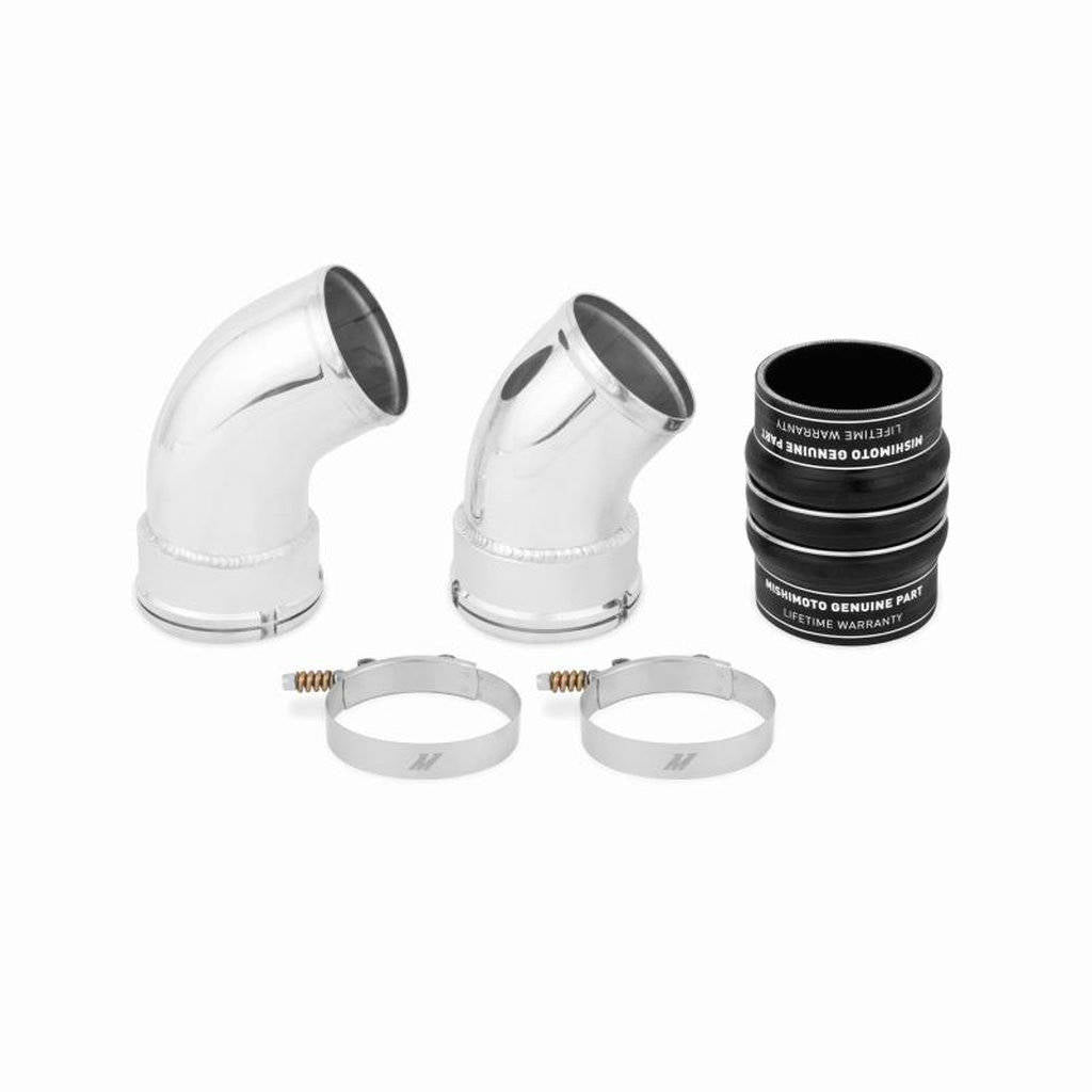MISHIMOTO MMICP-DMAX-06CBK FORD 6.0L Powerstroke Intercooler Pipe & Boot Kit, 2003-2007 Photo-0