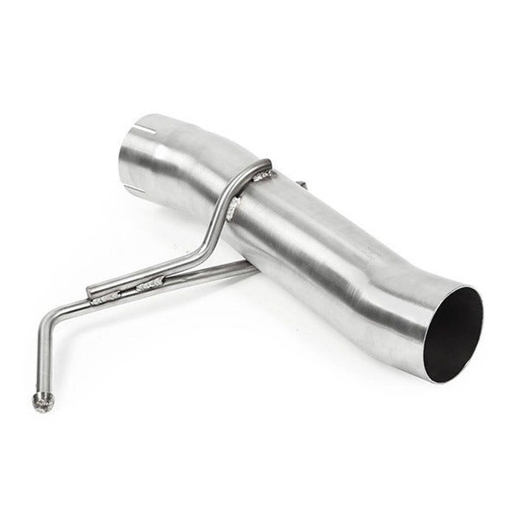 MISHIMOTO MMEXH-CAM4-16ADTRBK CHEVROLETCamaro 2.0T/V6 Dual-Tip Race Axle-Back Exhaust, 2016+ Black Tips Photo-3