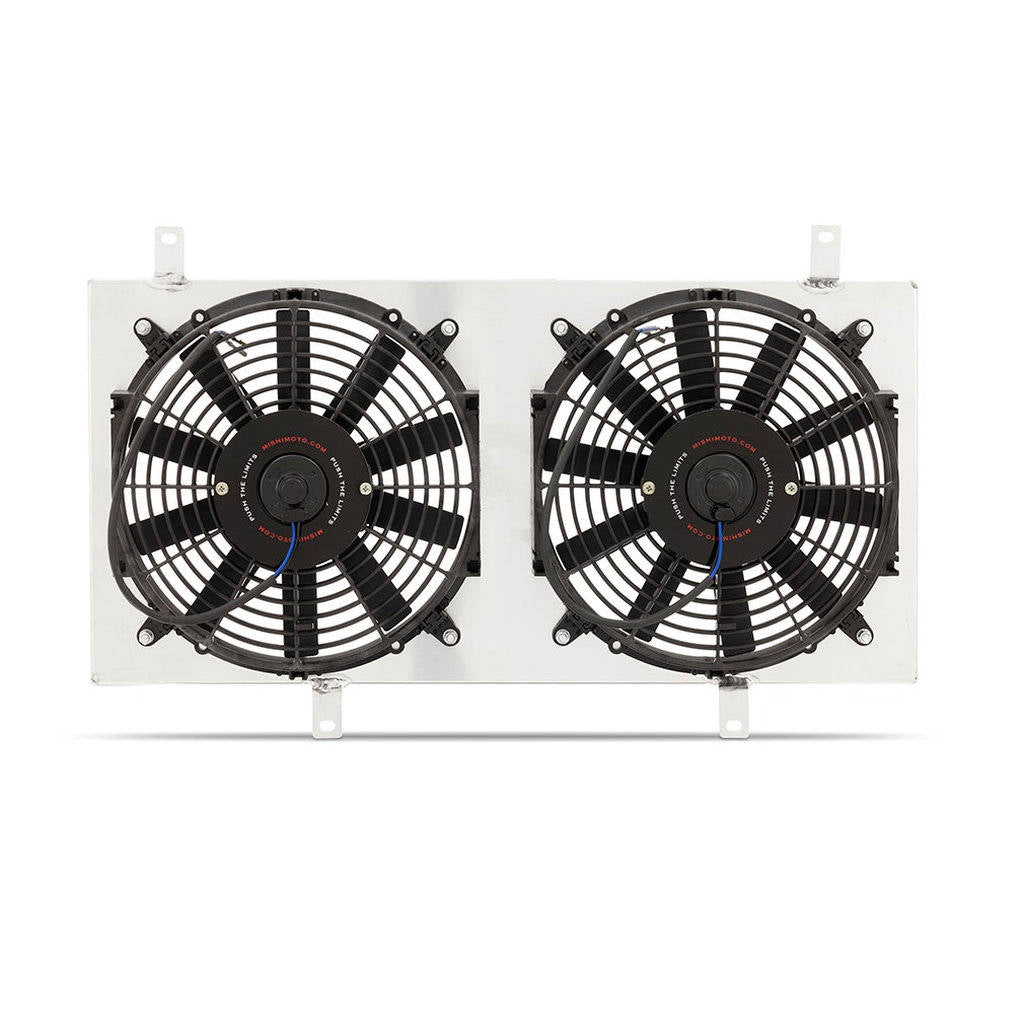 MISHIMOTO MMFS-ECL-90 MITSUBISHI Eclipse Performance Aluminum Fan Shroud Kit, 1995-1999 Turbo Photo-0