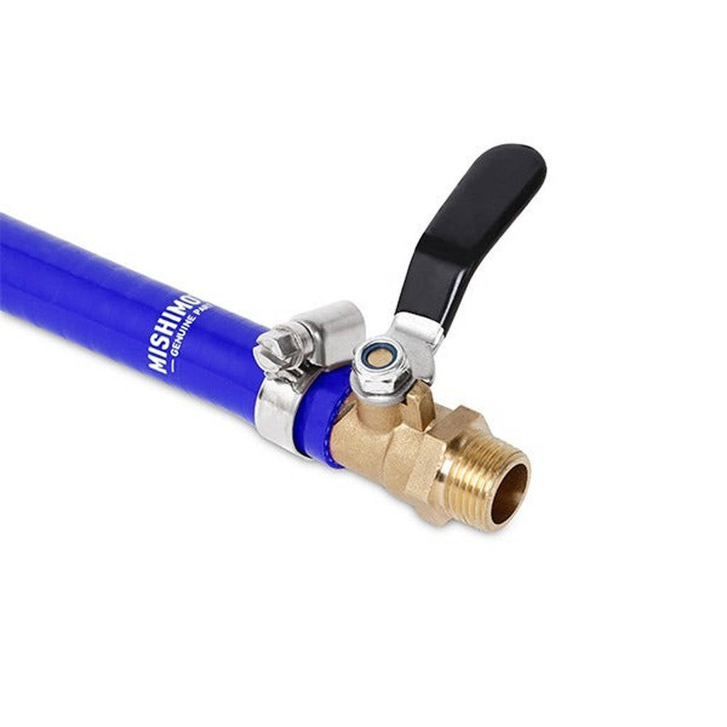 MISHIMOTO MMCFK-XD-16BL NISSAN Titan XD Coolant Filter Kit, 2016+, Blue Photo-1