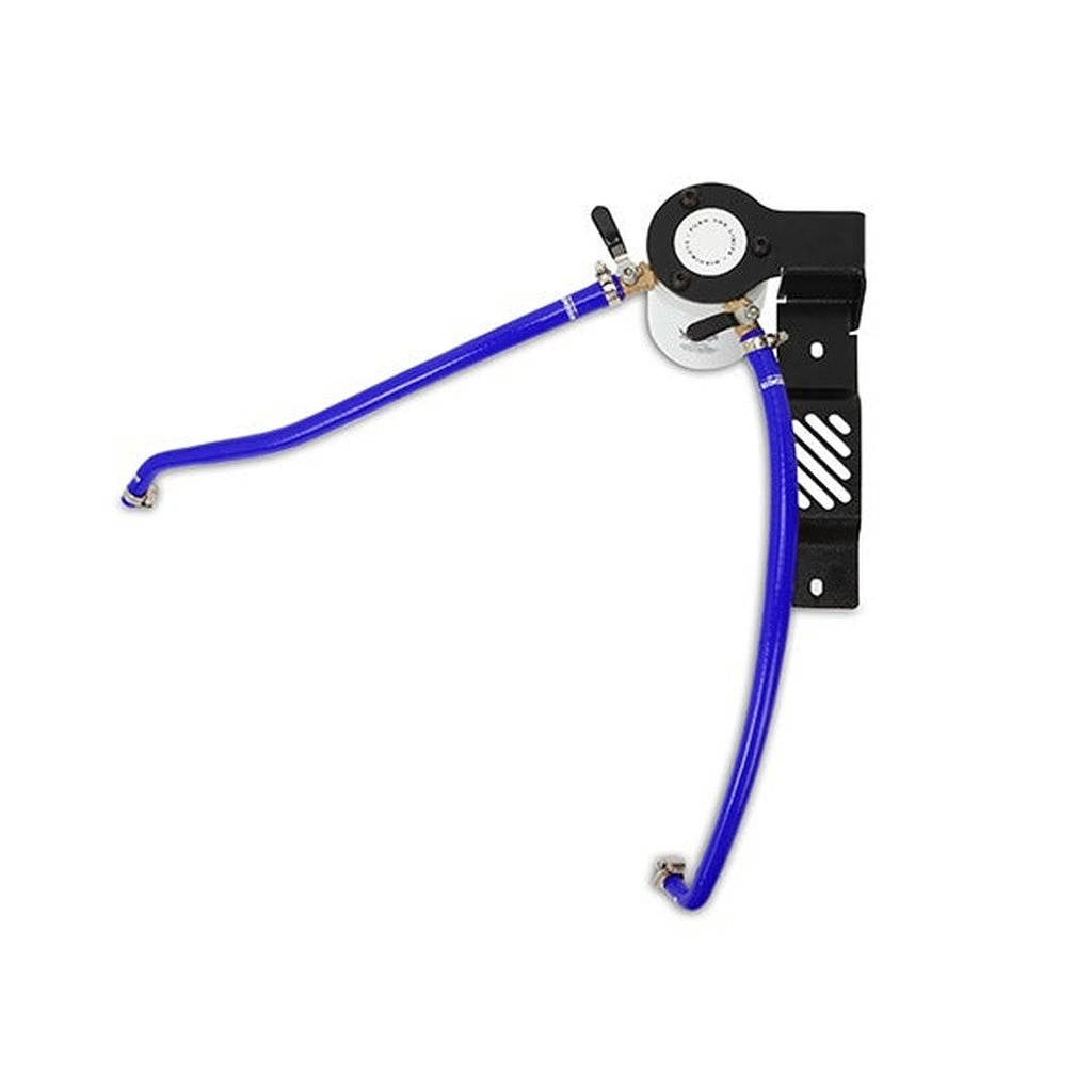 MISHIMOTO MMCFK-XD-16BL NISSAN Titan XD Coolant Filter Kit, 2016+, Blue Photo-2