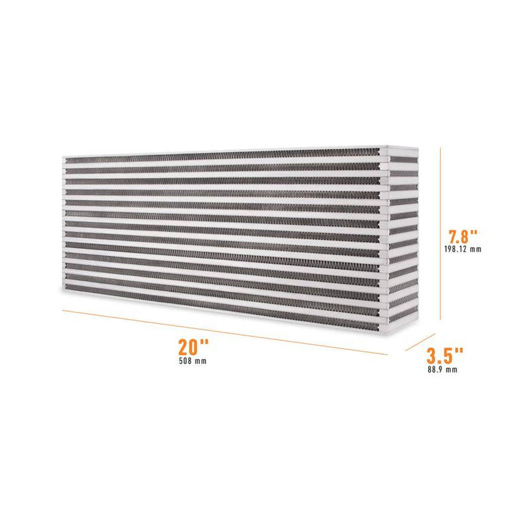 MISHIMOTO MMUIC-14 UNIVERSAL Air-to-Air Race Intercooler Core, 20"x7.8"x3.5" Photo-0