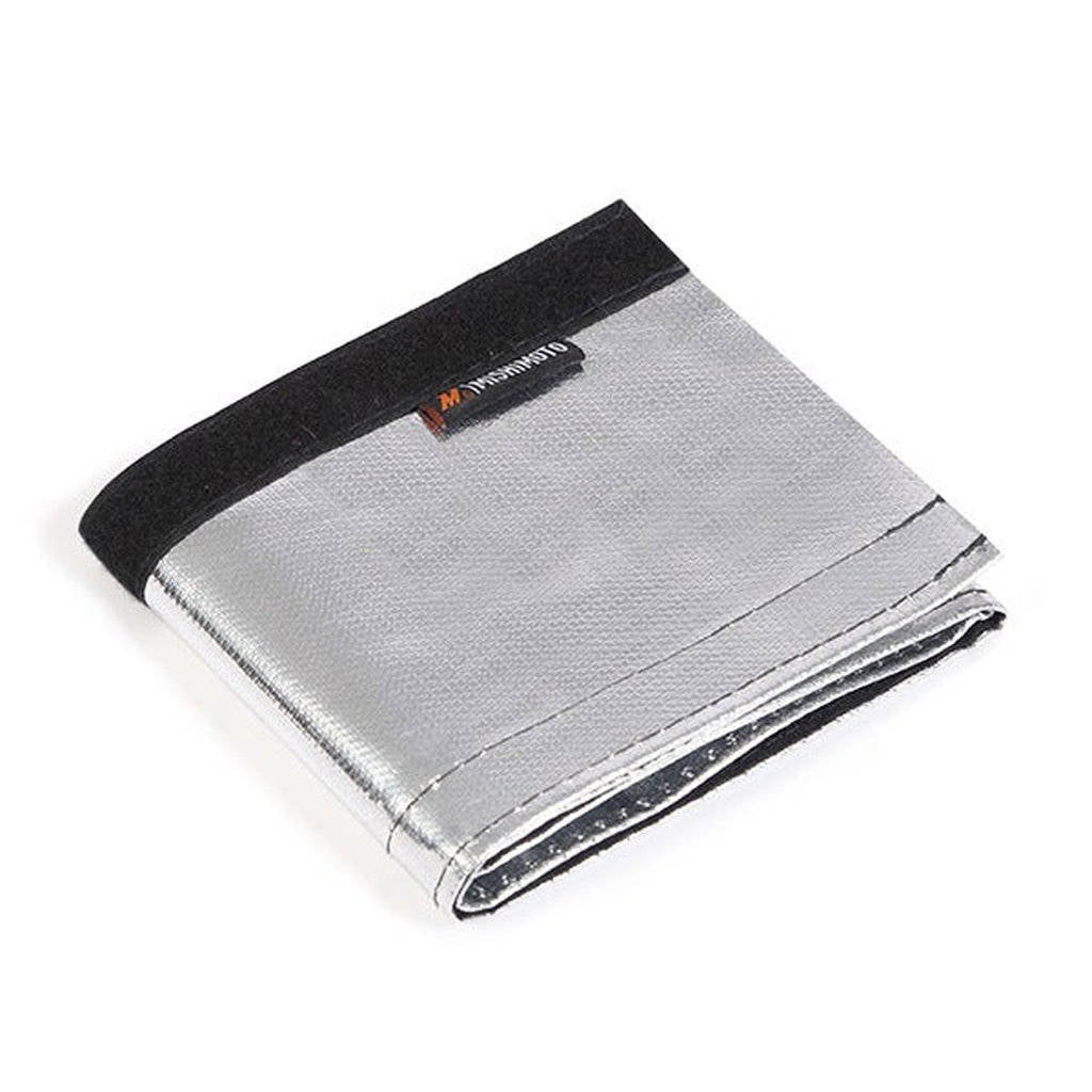 MISHIMOTO MMHP-HSS-136SL Heat Shielding Sleeve, Silver 1"x36" Photo-2