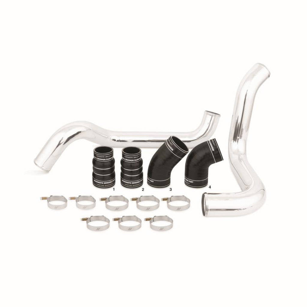 MISHIMOTO MMICP-DMAX-02BK CHEVROLET/GMC 6.6L Duramax Hot-Side Intercooler Pipe & Boot Kit, 2004.5-2010 Photo-4