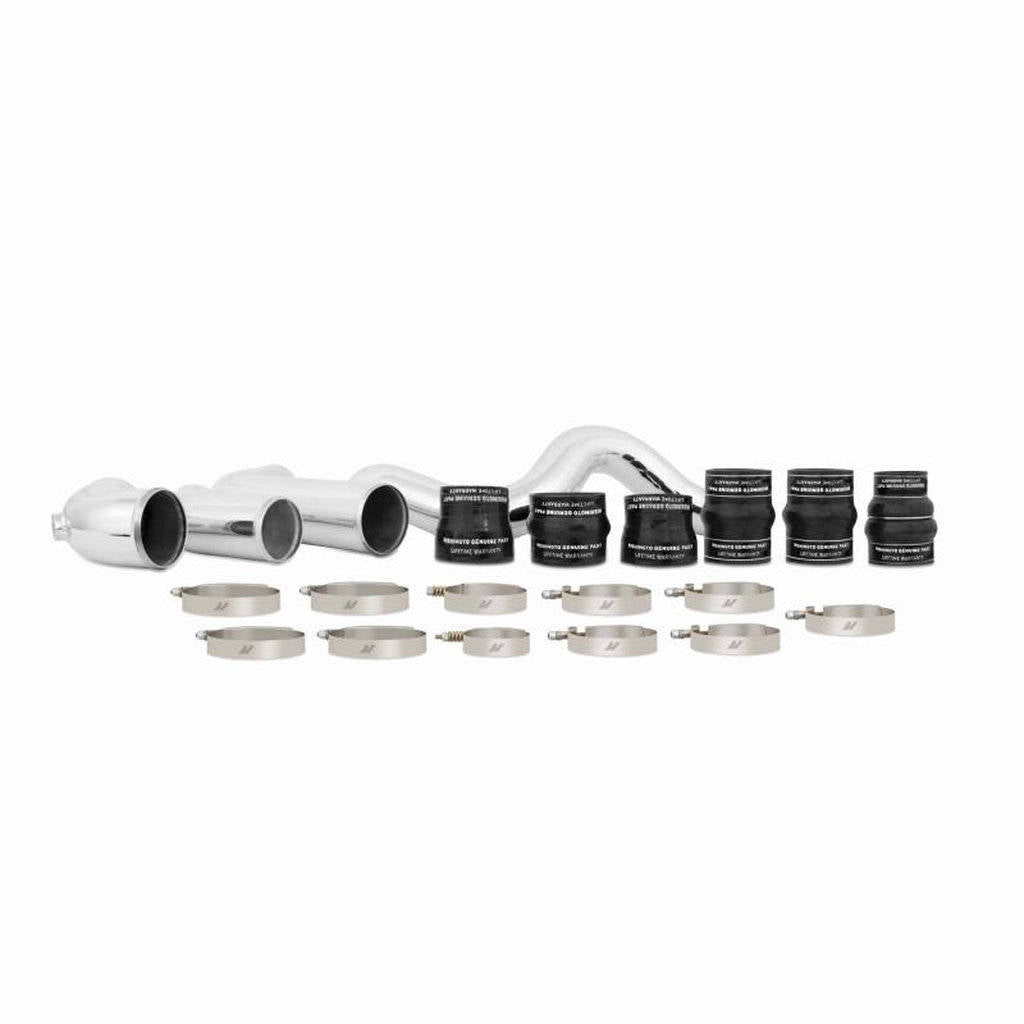 MISHIMOTO MMICP-DMAX-11KBK FORD Mustang EcoBoost Oil Cooler Kit, 2015+ Silver Photo-0