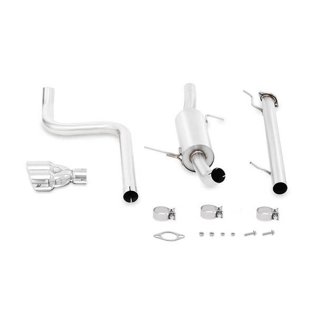 MISHIMOTO MMEXH-FIST-14P FORD Fiesta ST Cat-Back Exhaust, 2014+ Resonated, Black Tips Photo-0