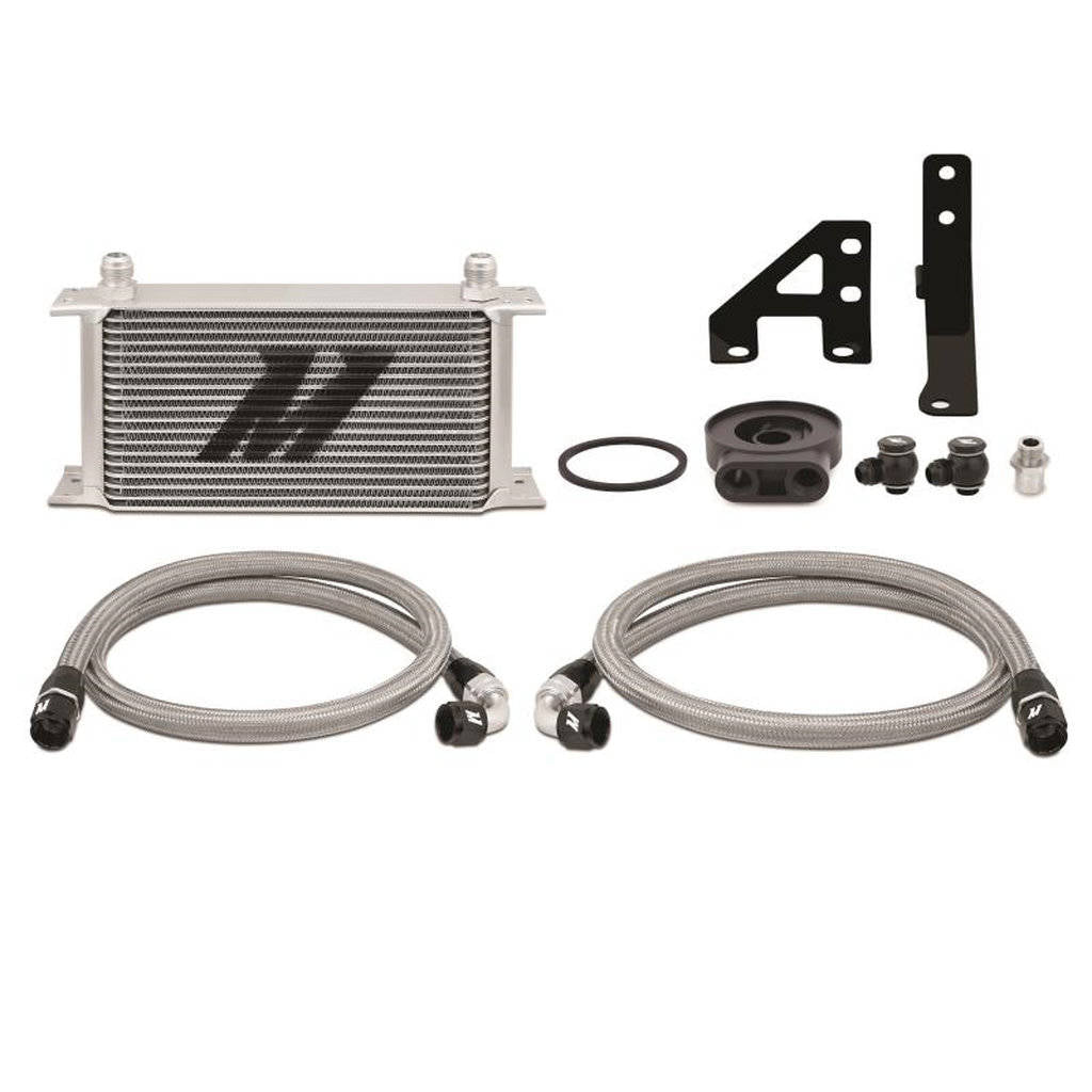 MISHIMOTO MMOC-WRX-15 SUBARU WRX Oil Cooler Kit, Black, 2015+ Photo-0