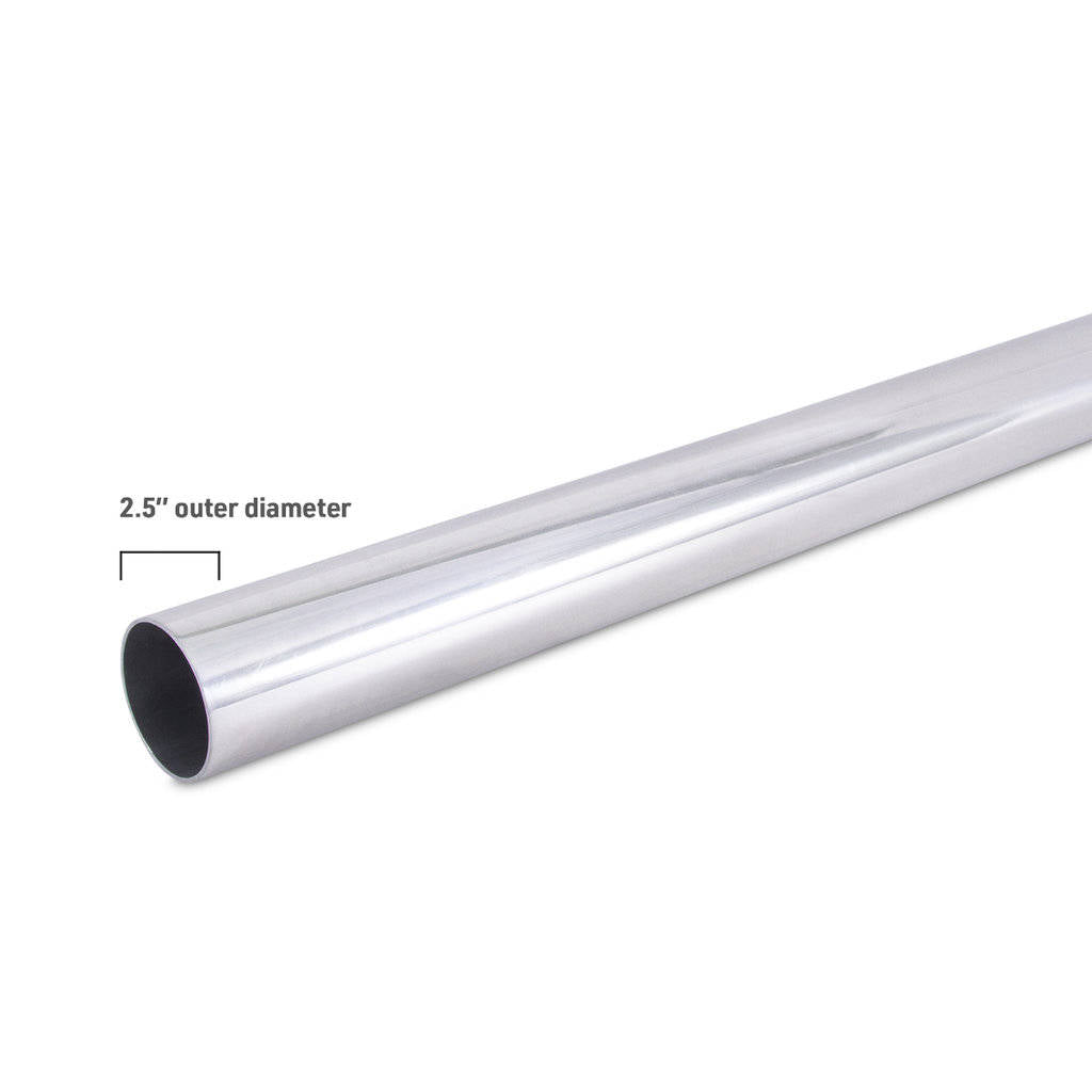 MISHIMOTO MMICP-AL-250 UNIVERSAL 2.5" Straight UNIVERSAL Aluminum Intercooler Piping Photo-1