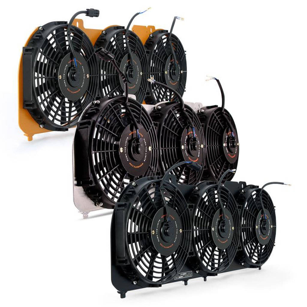 MISHIMOTO MMFS-XJ-89 JEEP Cherokee XJ 4.0L Performance Aluminum Fan Shroud, w/o Fan Controller, 1989-2001 Photo-0