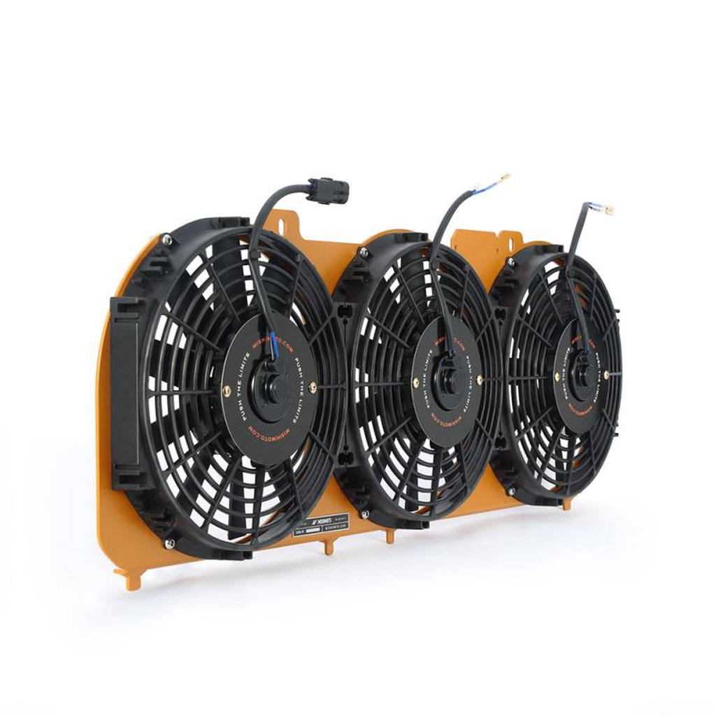 MISHIMOTO MMFS-XJ-89 JEEP Cherokee XJ 4.0L Performance Aluminum Fan Shroud, w/o Fan Controller, 1989-2001 Photo-1