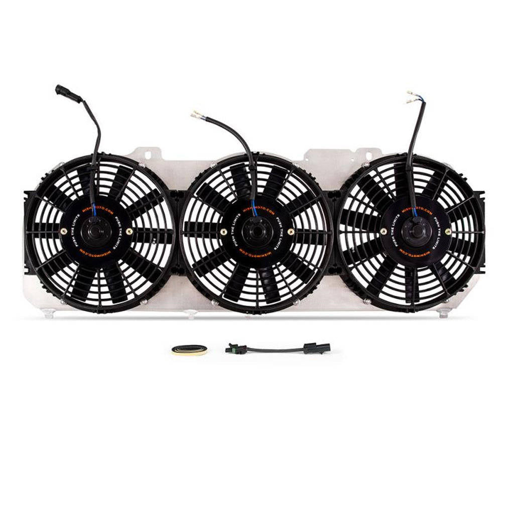 MISHIMOTO MMFS-XJ-89 JEEP Cherokee XJ 4.0L Performance Aluminum Fan Shroud, w/o Fan Controller, 1989-2001 Photo-4