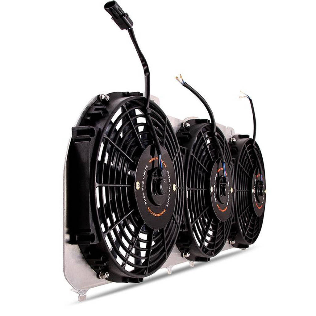 MISHIMOTO MMFS-XJ-89 JEEP Cherokee XJ 4.0L Performance Aluminum Fan Shroud, w/o Fan Controller, 1989-2001 Photo-5