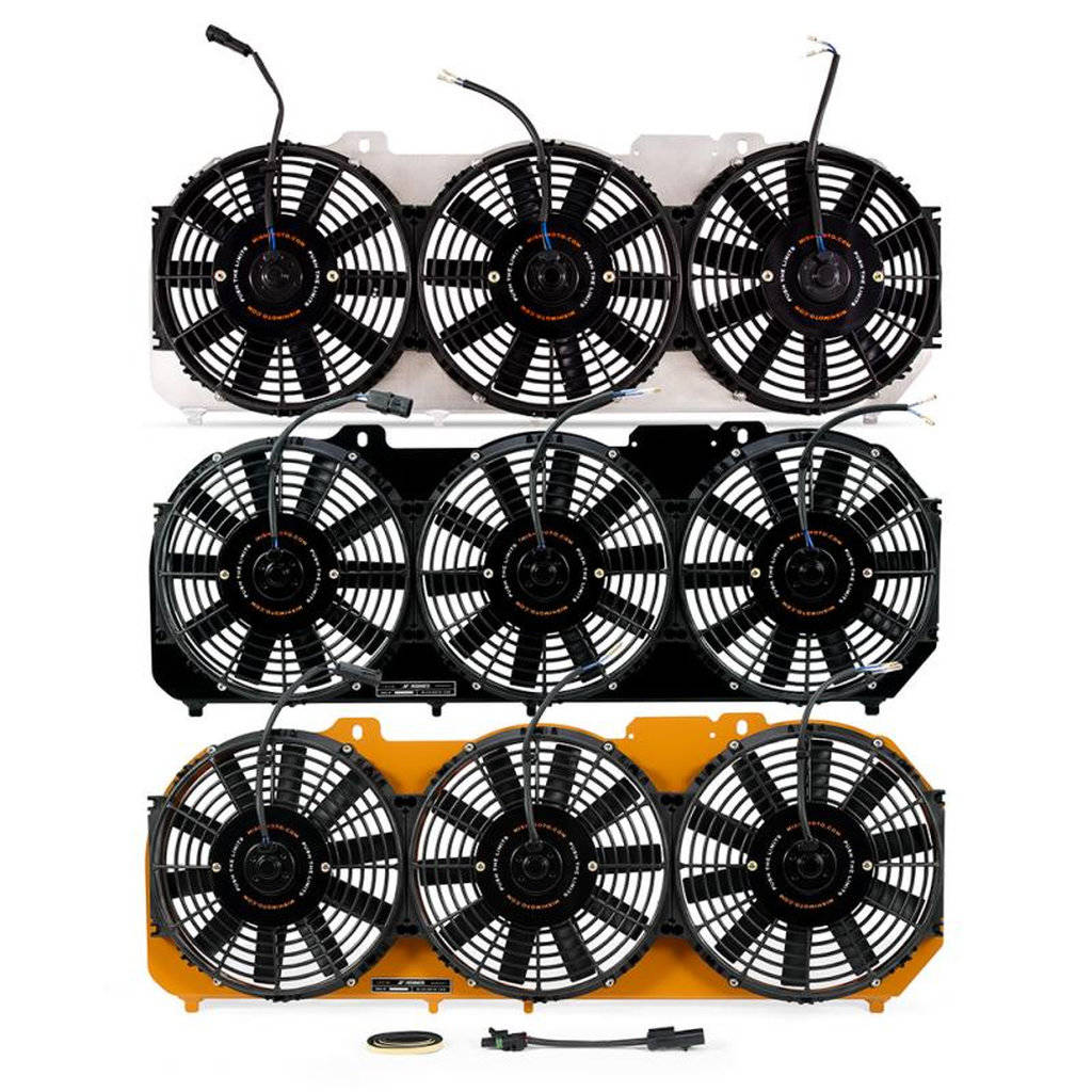 MISHIMOTO MMFS-XJ-89 JEEP Cherokee XJ 4.0L Performance Aluminum Fan Shroud, w/o Fan Controller, 1989-2001 Photo-8