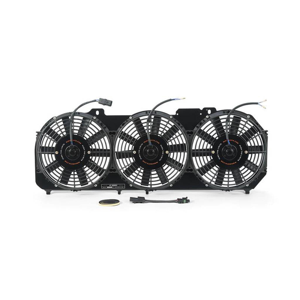 MISHIMOTO MMFS-XJ-89 JEEP Cherokee XJ 4.0L Performance Aluminum Fan Shroud, w/o Fan Controller, 1989-2001 Photo-9