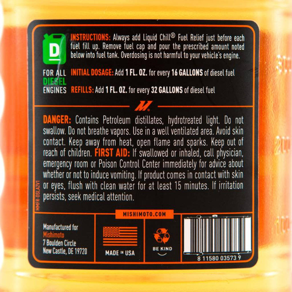 MISHIMOTO MMFR-DSL Fuel Relief Diesel Fuel Treatment Photo-3