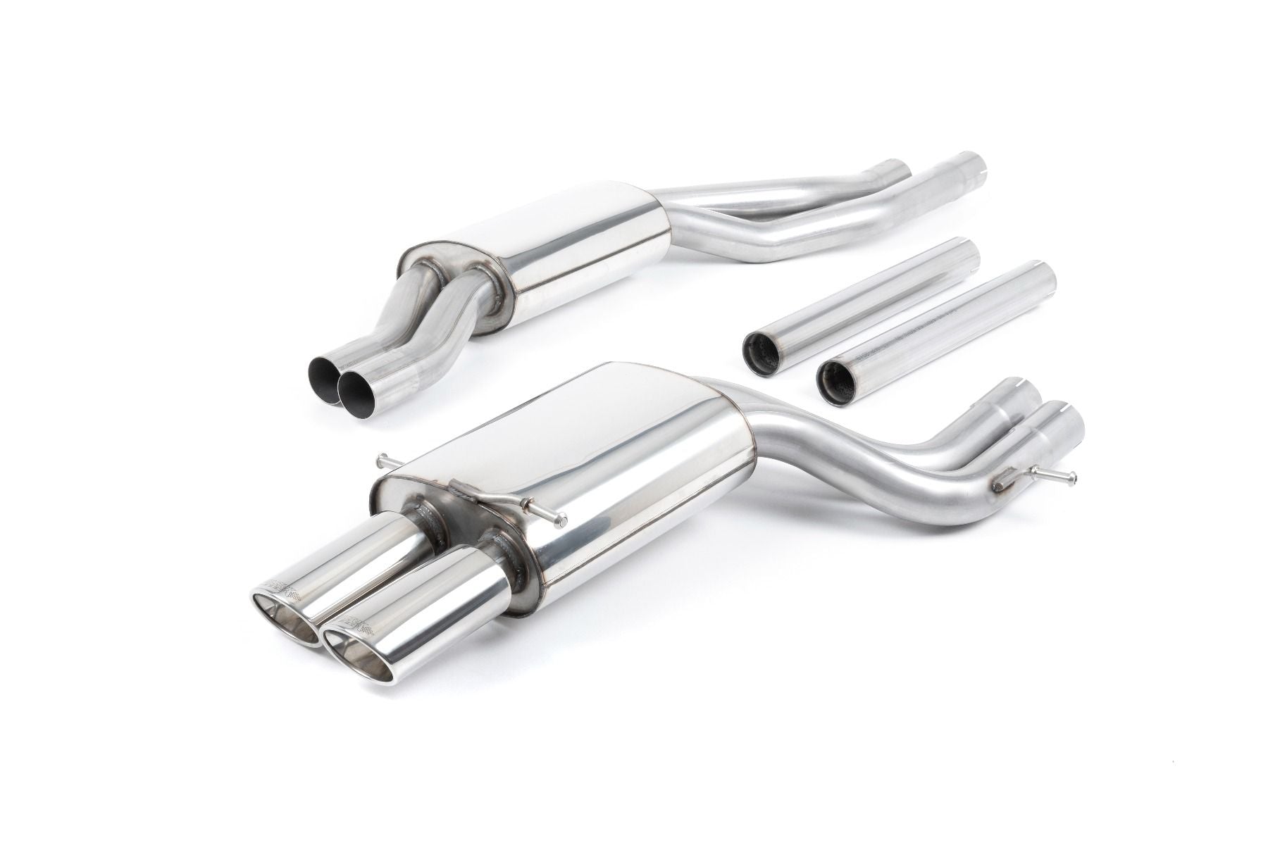 MILLTEK SSXAU002 Cat-back Pulse ECA AUDI RS4 B5 V6 Bi-Turbo Avant Photo-0