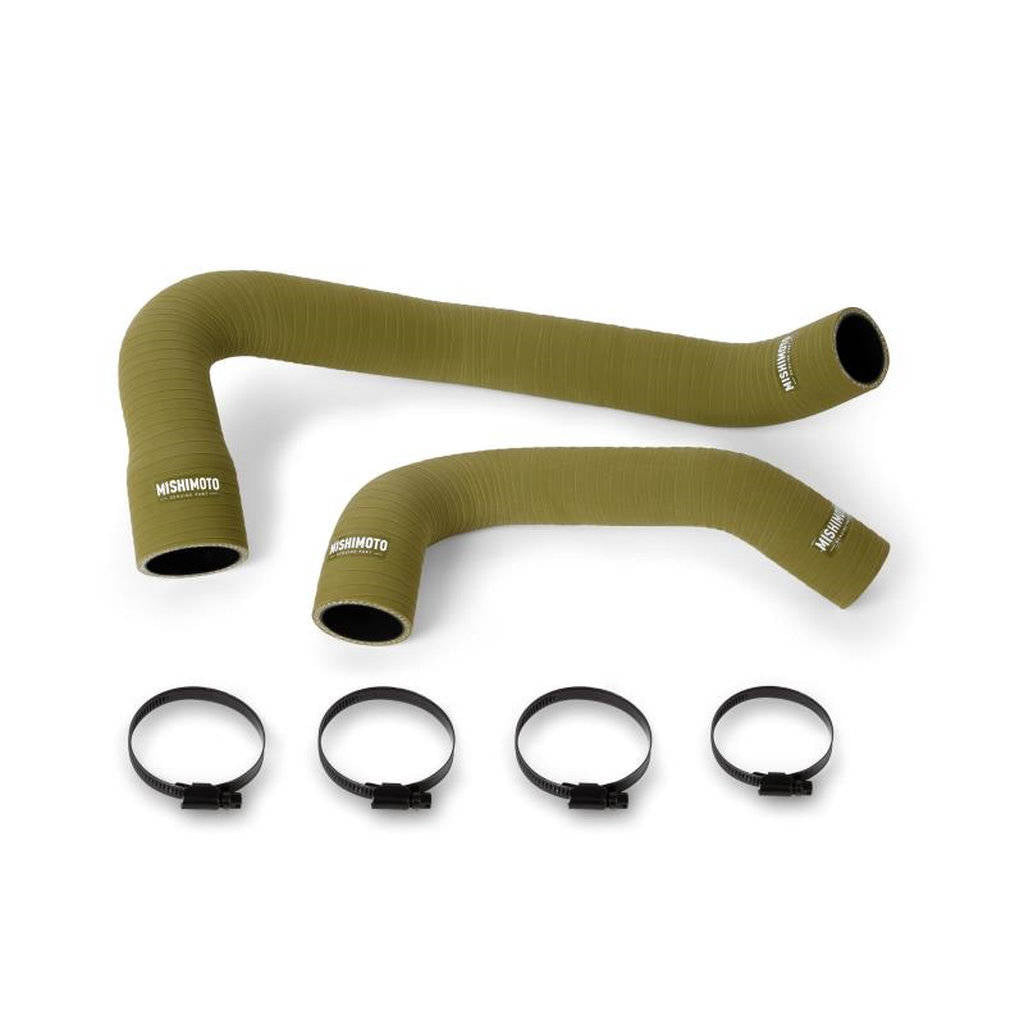 MISHIMOTO MMHOSE-WR6-97OD JEEP Wrangler 6 Cyl Silicone Olive Drab Hose Kit, 1997-2006 Photo-0