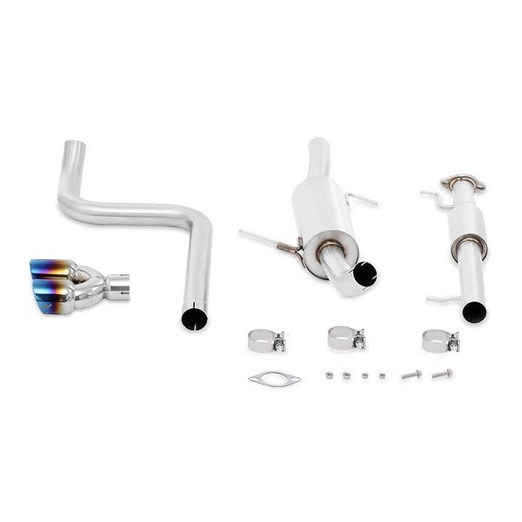 MISHIMOTO MMEXH-FIST-14RBT FORD Fiesta ST Cat-Back Exhaust, 2014+ Resonated, Polished Tips Photo-0