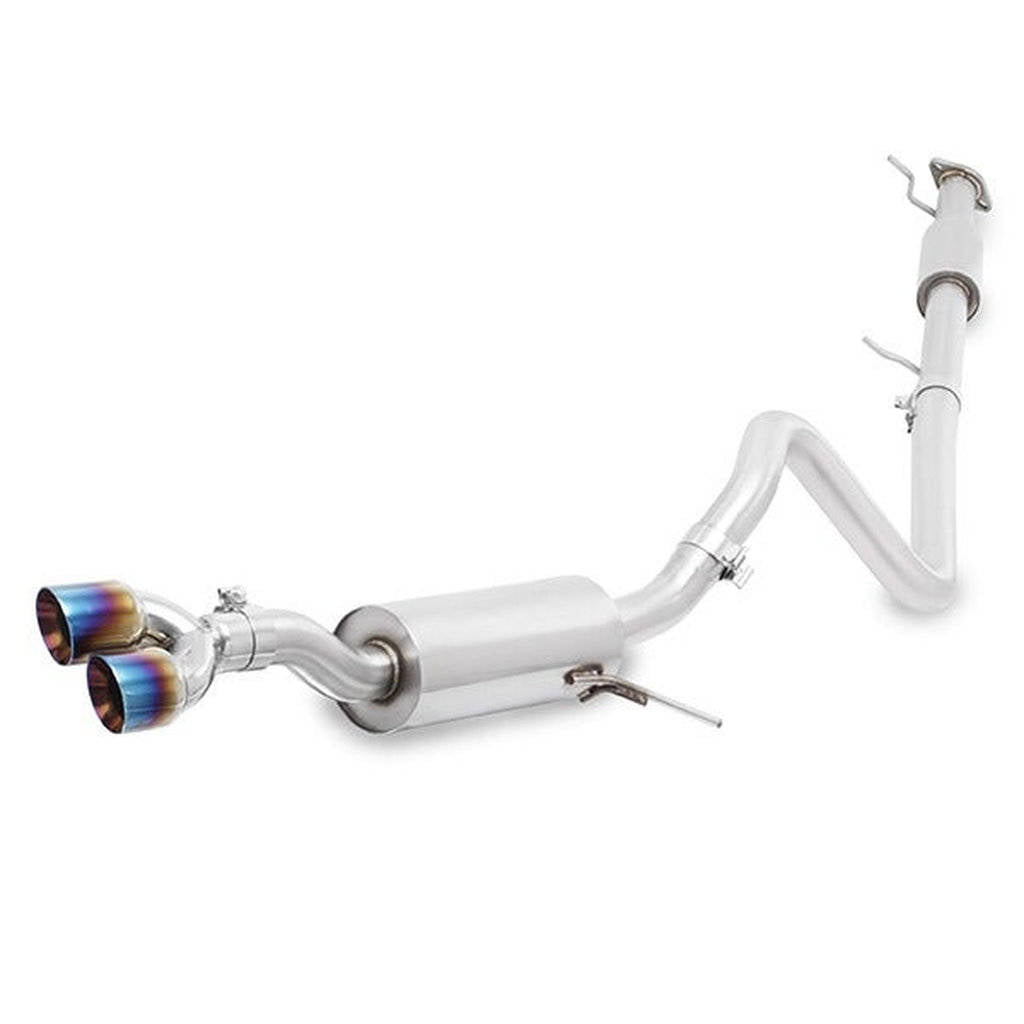MISHIMOTO MMEXH-FIST-14RBT FORD Fiesta ST Cat-Back Exhaust, 2014+ Resonated, Polished Tips Photo-1