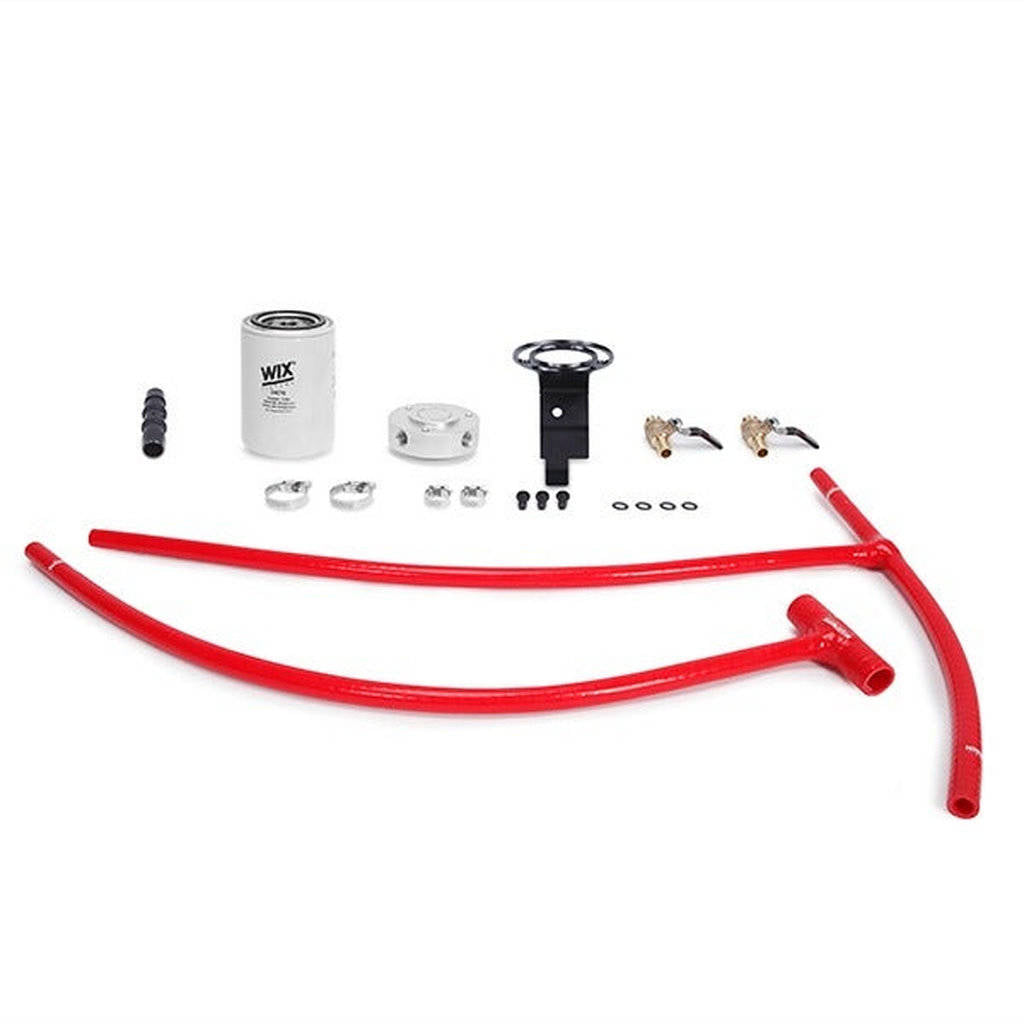 MISHIMOTO MMCFK-F2D-03RD FORD Mustang EcoBoost Baffled Oil Catch Can, PCV Side, 2015+ Black Photo-0