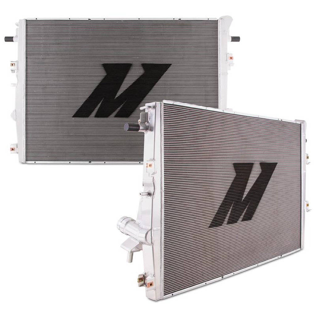 MISHIMOTO MMRAD-F2D-17 FORD 6.7L Powerstroke Aluminum Primary Radiator, 2017+ Photo-0