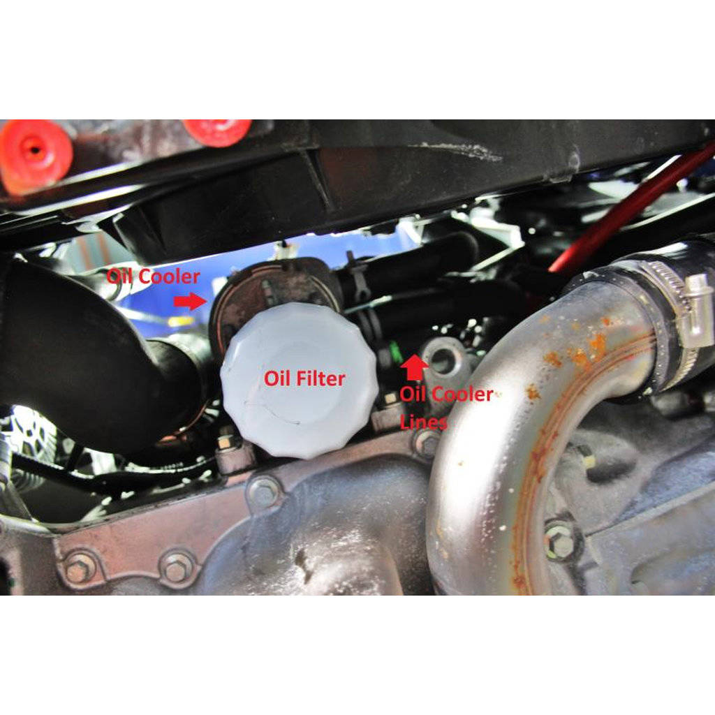 MISHIMOTO MMOC-FOST-13 FORD Focus ST Oil Cooler Kit, 2013+ Black Non-Thermostatic Photo-13
