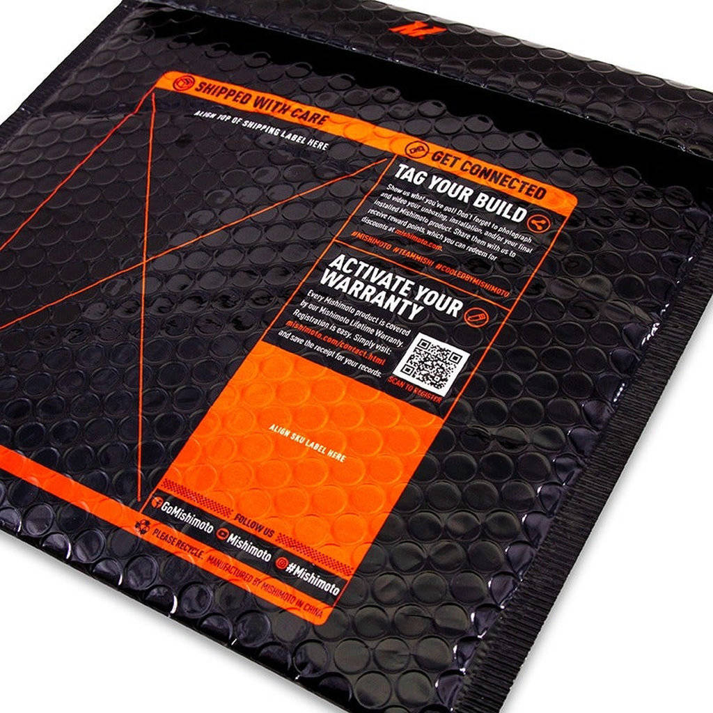 MISHIMOTO MMHP-GRB-1224 Gold Reflective Barrier with Adhesive Backing, 12"x24" Photo-4