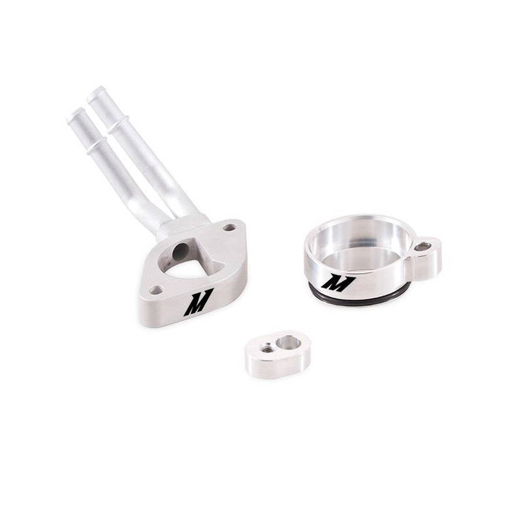 MISHIMOTO MMBCC-F2D-11BE FORD 6.7L Powerstroke Baffled Oil Catch Can Kit, 2011-2016 Photo-3