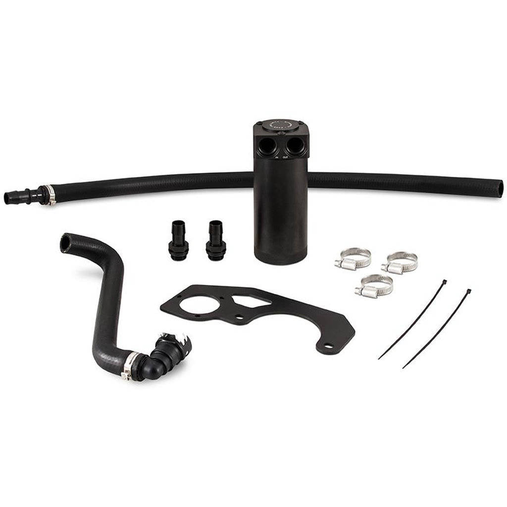 MISHIMOTO MMBCC-JLH-18CBE JEEP Wrangler JL 2.0L Baffled Oil Catch Can, 2018+ Photo-0