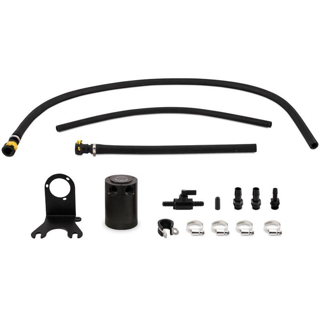 MISHIMOTO MMBCC-JLP-18PBE JEEP Wrangler JL 3.6L Baffled Oil Catch Can, 2018+ Photo-0