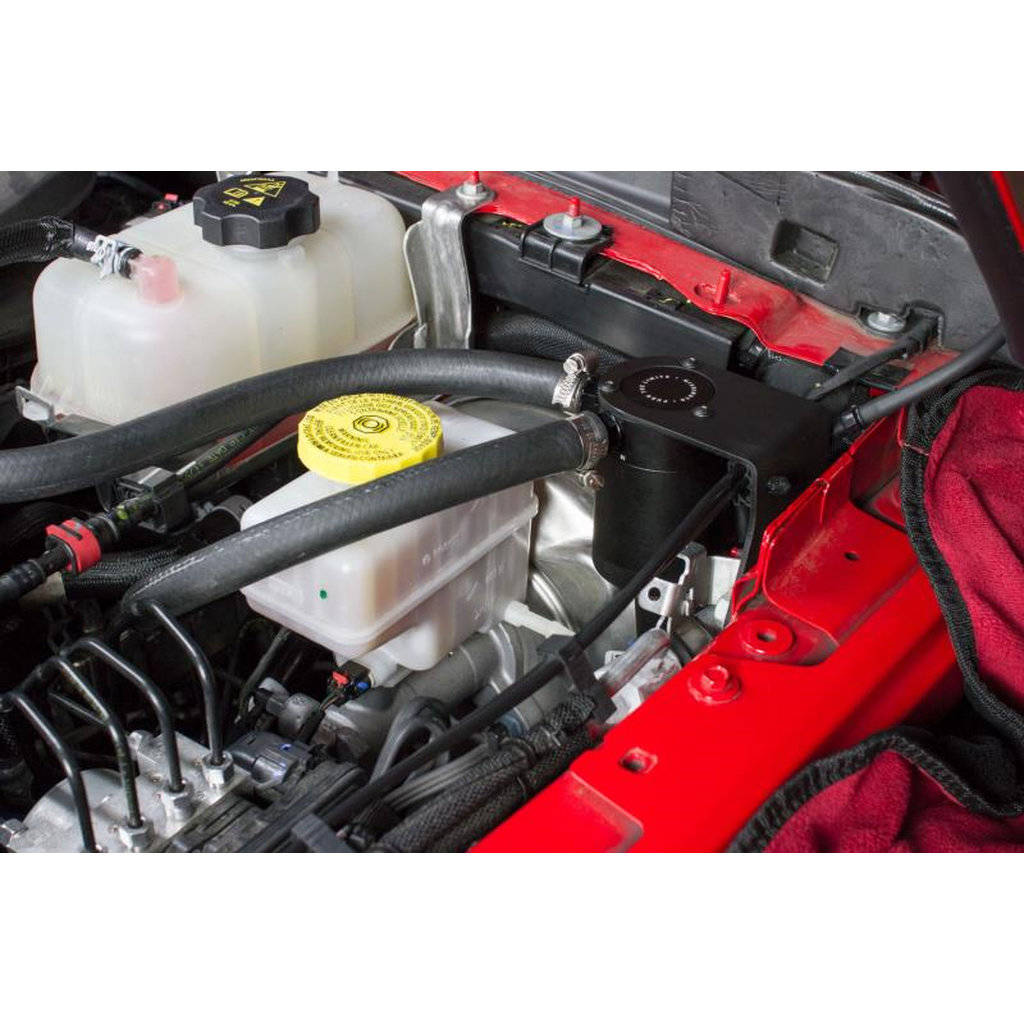 MISHIMOTO MMBCC-JLP-18PBE JEEP Wrangler JL 3.6L Baffled Oil Catch Can, 2018+ Photo-7
