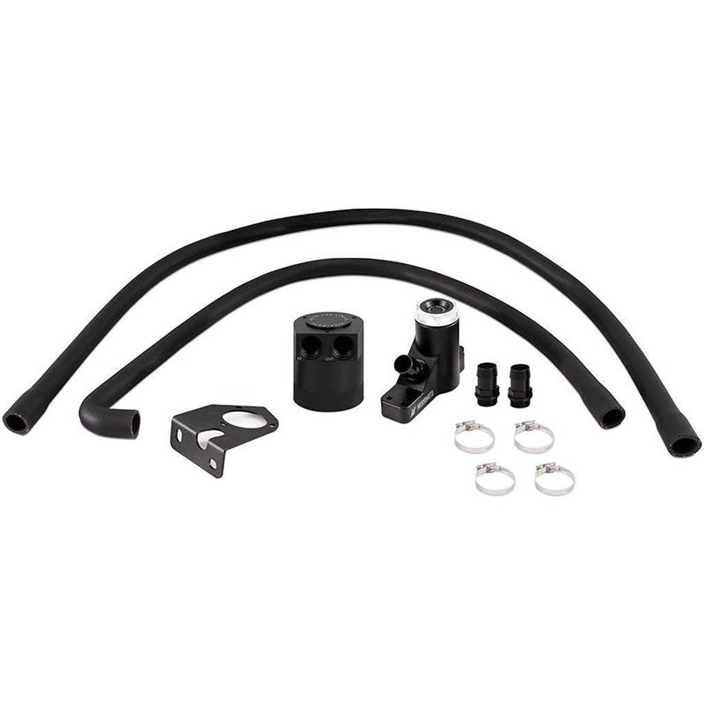 MISHIMOTO MMBCC-F2D-08BE FORD 6.4L Powerstroke Baffled Oil Catch Can Kit, 2008?2010 Photo-0