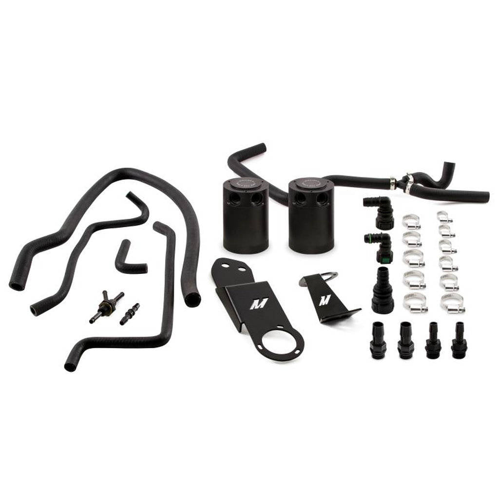 MISHIMOTO MMBCC-ATS4-13SBE CADILLAC ATS 2.0T Baffled Oil Catch Can System, 2013+ Photo-0