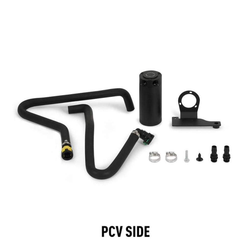 MISHIMOTO MMBCC-F35T-11SBE FORD F-150 3.5L EcoBoost Baffled Oil Catch Can Kit, 2011-2014 Photo-4