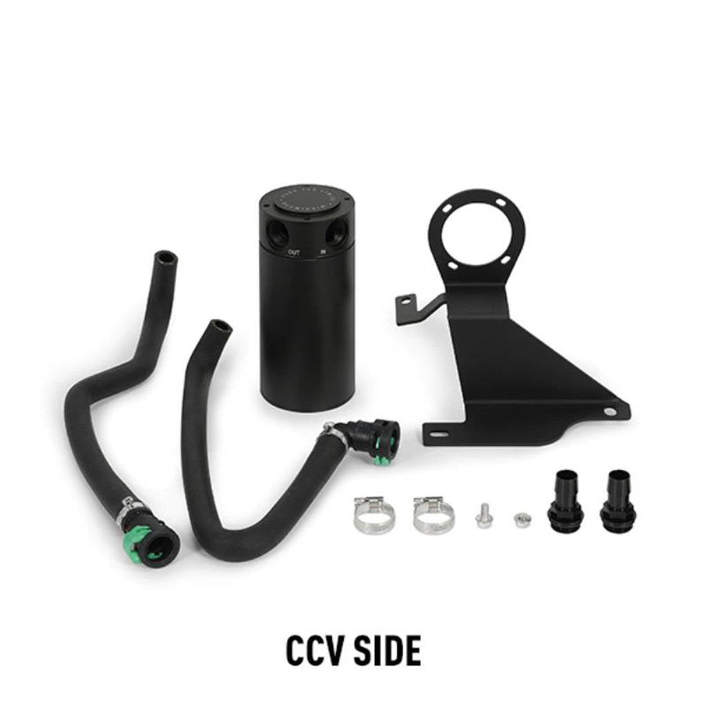MISHIMOTO MMBCC-F35T-11SBE FORD F-150 3.5L EcoBoost Baffled Oil Catch Can Kit, 2011-2014 Photo-5