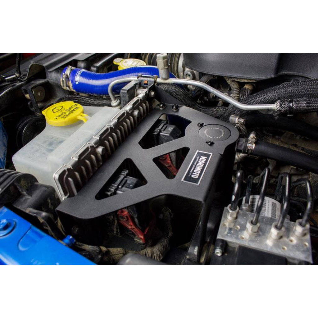 MISHIMOTO MMBCC-WR6-12PBE2 JEEP Wrangler JK Baffled Oil Catch Can, 2012-2018 Photo-9
