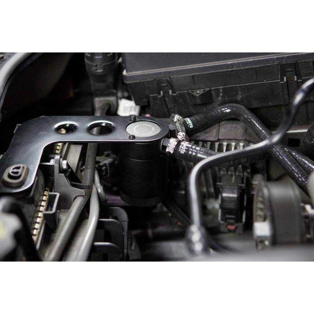 MISHIMOTO MMBCC-CSS-10PBE CHEVROLETCamaro SS Baffled Oil Catch Can Kit 2010-2015 Photo-5