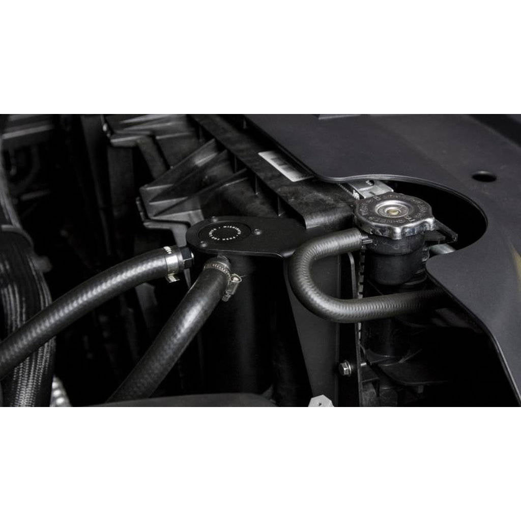 MISHIMOTO MMBCC-RAM-19PBE DODGE Ram 1500 5.7L Baffled Oil Catch Can, 2019+ Pre-Sale Photo-5