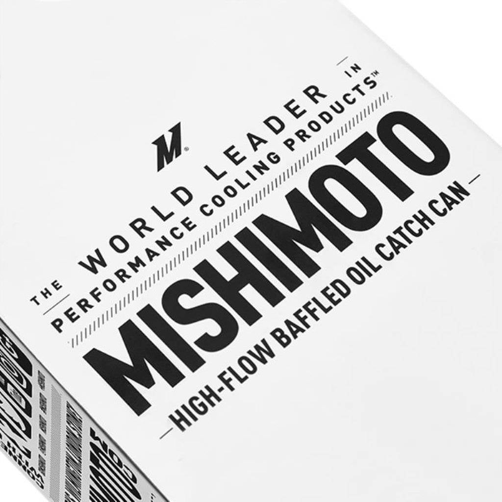 MISHIMOTO MMBCC-HF UNIVERSAL High-Flow Baffled Catch Can Kit Photo-6
