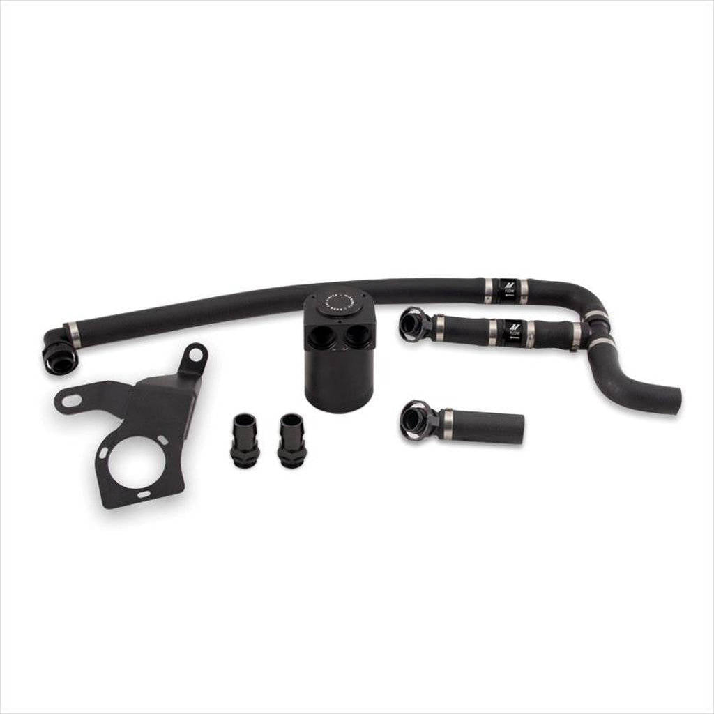 MISHIMOTO MMBCC-S4-18PBE AUDI B9 S4/S5 Baffled Oil Catch Can, PCV Side, 2018+ Photo-0