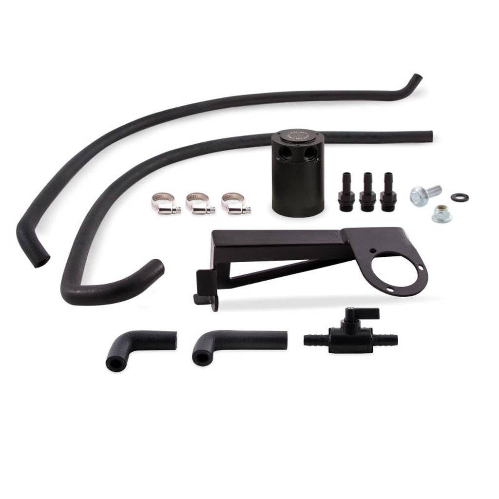MISHIMOTO MMBCC-RS-16PBE2 FORD Focus RS Baffled Oil Catch Can Kit, 2016-2019 Photo-0