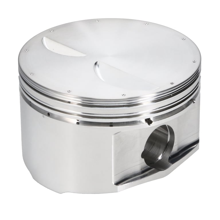 JE 376533S Piston Single (3.766 in. Bore, 1.560 in. CH, -1.80 CC) for CHEVROLET Small Block Engine Photo-0