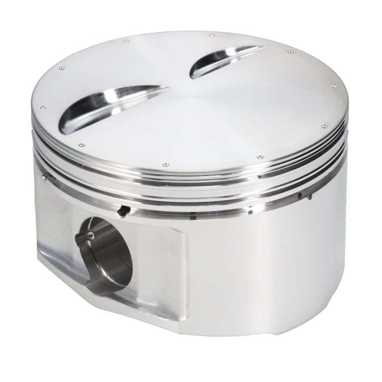JE 376533S Piston Single (3.766 in. Bore, 1.560 in. CH, -1.80 CC) for CHEVROLET Small Block Engine Photo-2