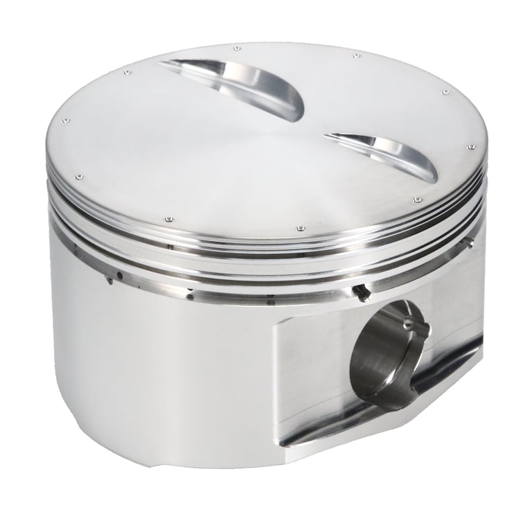 JE 376533S Piston Single (3.766 in. Bore, 1.560 in. CH, -1.80 CC) for CHEVROLET Small Block Engine Photo-3