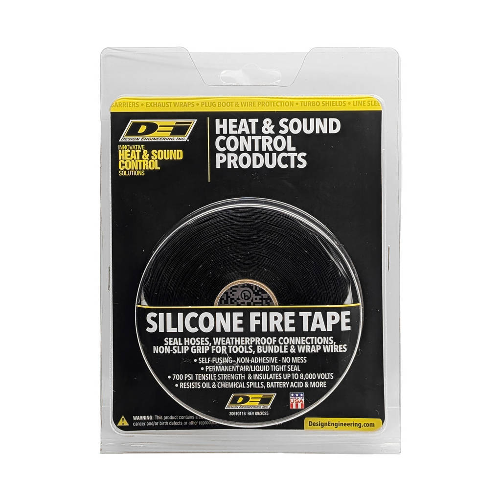 DEI 010476 Fire Tape ™ 1" x 36ft roll Self Vulcanizing Tape Black Photo-1